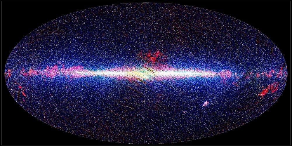 In maart 2010 werd een nieuwe overzichtskaart van het heelal in infrarode straling gepubliceerd aan het de hand van gegevens afkomstig van de Akari ruimtetelescoop